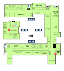 本館１階平面図