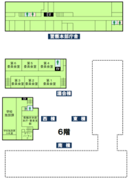 本館6階平面図