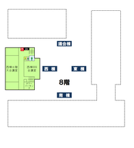 本館８階平面図