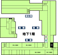 本館地下1階平面図