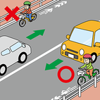 車道が原則 車道が原則