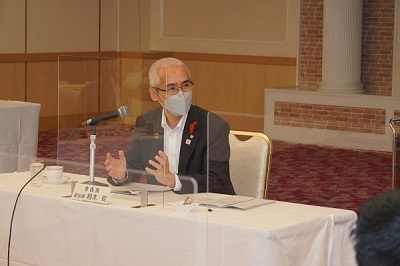 令和3年度あおもり女性活躍推進協議会の様子(柏木副知事)