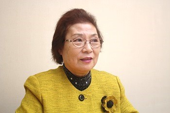 「大きすぎる目標よりも自然体で」と語る葛西恭子さん