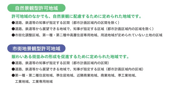 禁止地域・許可地域マップ(画像をクリックすると大きな図が表示されます)