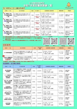 リーフレット裏