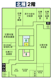 北棟2階平面図