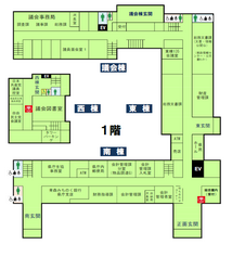 本館1階平面図